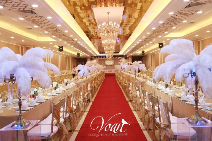 dịch vụ trang trí trung tâm tiệc cưới hàng đầu Việt Nam